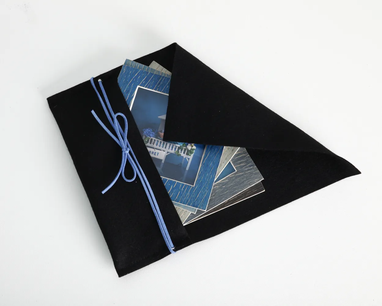 Sobres de lana negros