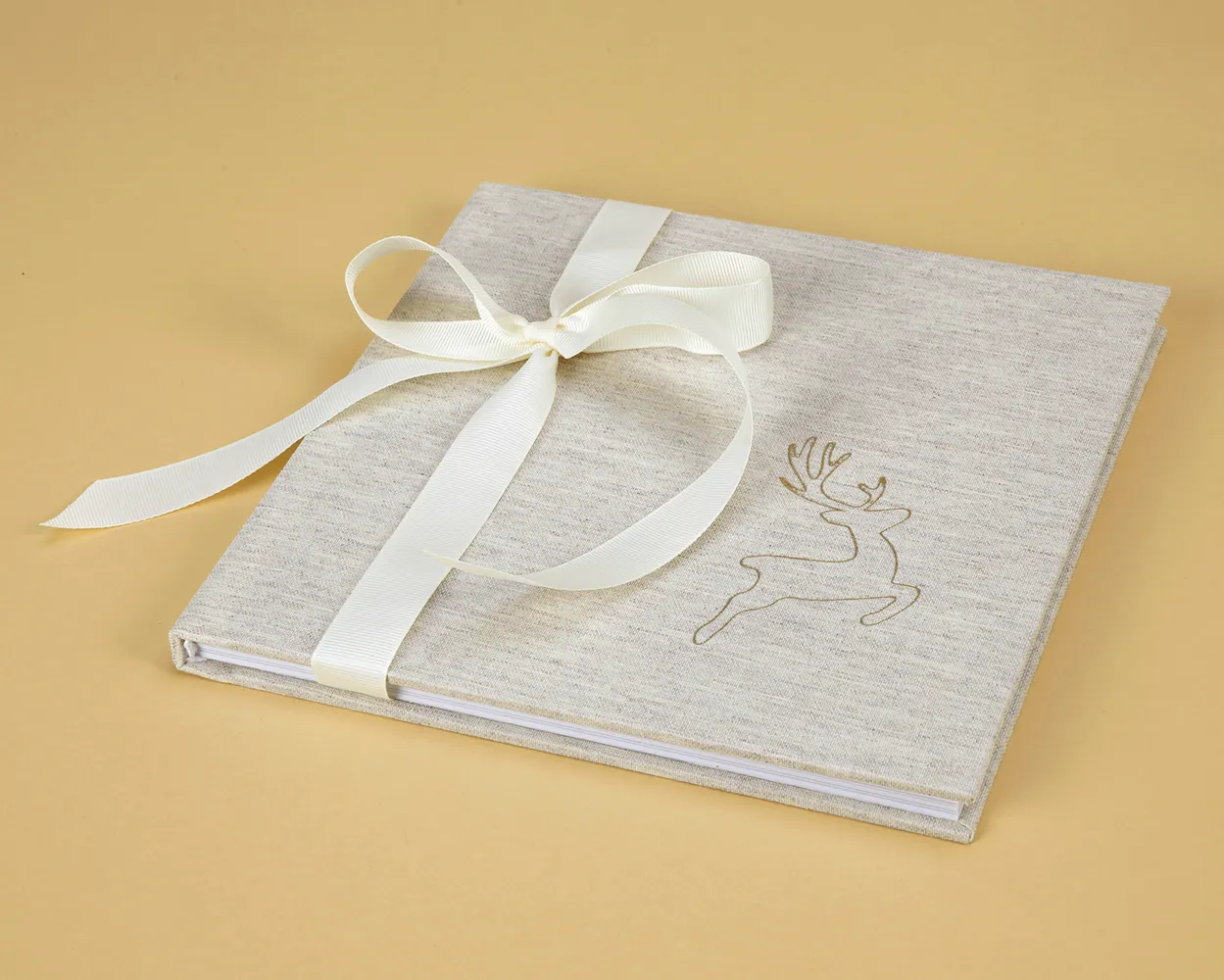 Eco Christmas Book con stamping