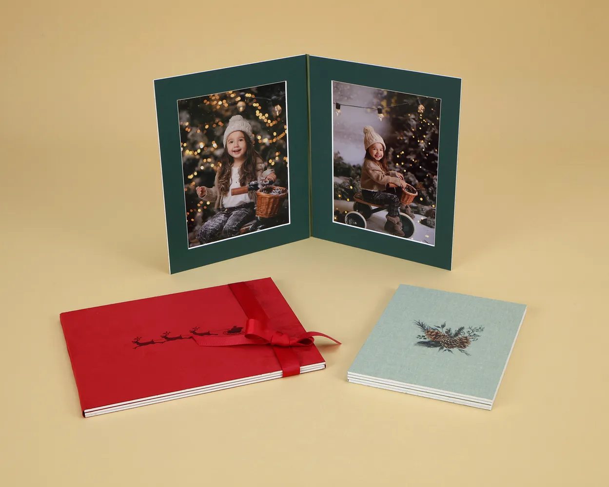 Christmas Díptico y Tríptico Passe-Partout (Edición Especial)