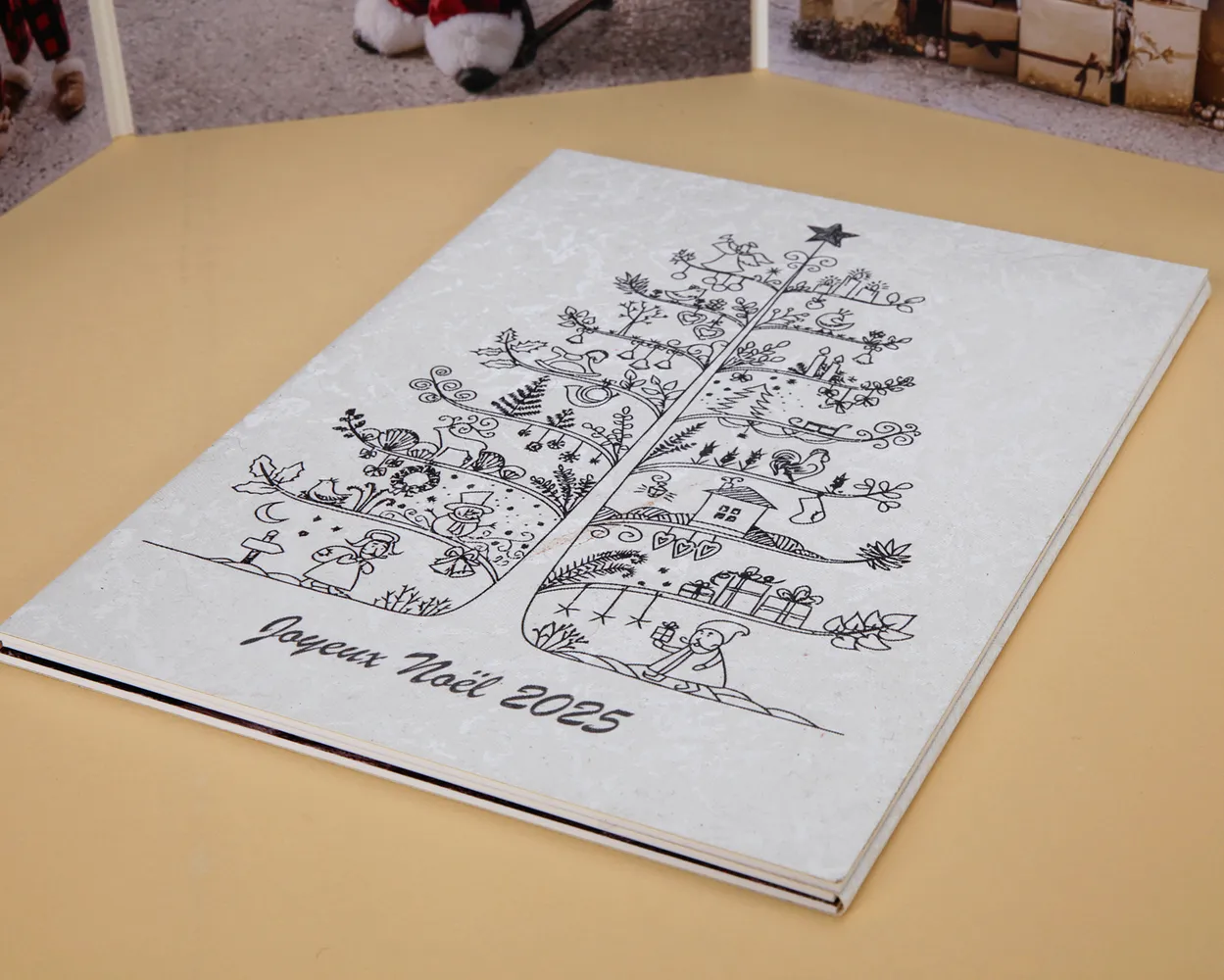 Christmas Díptico y Tríptico (Otros Materiales)