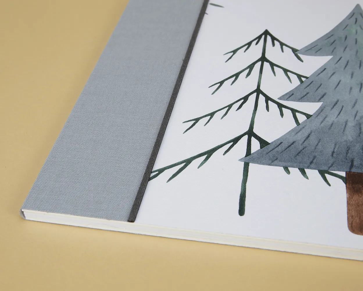 Christmas Acordeón Foto Árbol