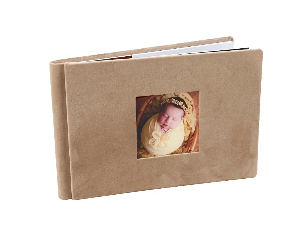 Álbum con ventana de metacrilato